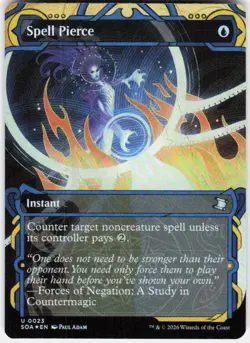 Spell Pierce Foil 23 Secrets of Strixhaven: Mystical Archive Magic the Gathering - Image 1