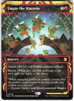 Empty the Warrens 43 Secrets of Strixhaven: Mystical Archive Magic the Gathering - Image 1