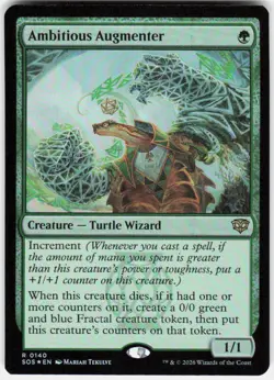 Ambitious Augmenter Foil 140 Secrets of Strixhaven Magic the Gathering - Image 1