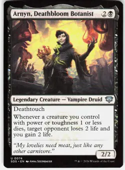 Arnyn, Deathbloom Botanist 74 Secrets of Strixhaven Magic the Gathering - Image 1