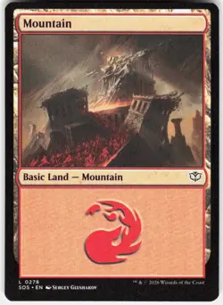 Mountain 278 Secrets of Strixhaven Magic the Gathering - Image 1