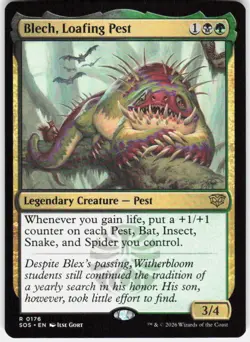Blech Loafing Pest 176 Secrets of Strixhaven Magic the Gathering - Image 1