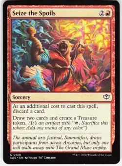 Seize the Spoils 129 Secrets of Strixhaven Magic the Gathering - Image 1