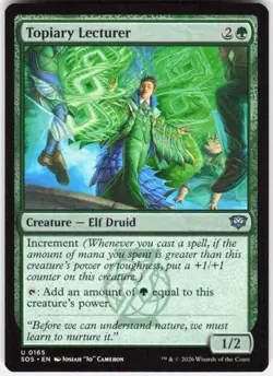 Topiary Lecturer 165 Secrets of Strixhaven Magic the Gathering - Image 1
