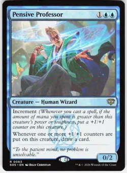 Pensive Professor 63 Secrets of Strixhaven Magic the Gathering - Image 1