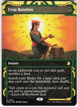 Crop Rotation 51 Secrets of Strixhaven: Mystical Archive Magic the Gathering - Image 1