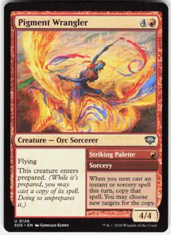 Pigment Wrangler 126 Secrets of Strixhaven Magic the Gathering - Image 1