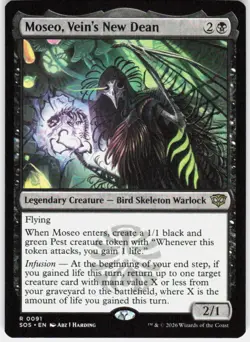 Moseo Vein's New Dean 91 Secrets of Strixhaven Magic the Gathering - Image 1