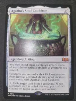 MTG Agatha's Soul Cauldron Wilds of Eldraine Regular - Image 1