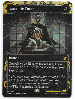 Vampiric Tutor Foil Mystical Archive SOA MTG NM Secrets of Strixhaven 2026 #0035 - Image 1