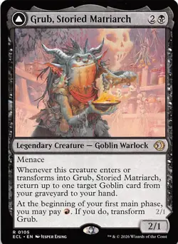 Grub Storied Matriarch 105 Lorwyn Eclipsed Magic the Gathering - Image 1