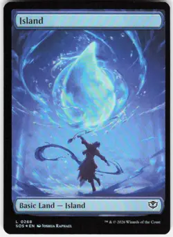 Island Foil 268 Secrets of Strixhaven Magic the Gathering - Image 1