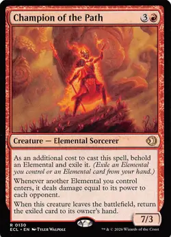 Champion of the Path 130 Lorwyn Eclipsed Magic the Gathering - Image 1