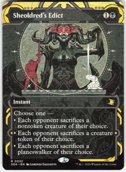 Sheoldred's Edict 32 Secrets of Strixhaven: Mystical Archive Magic the Gathering - Image 1