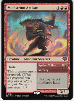Maelstrom Artisan Foil 122 Secrets of Strixhaven Magic the Gathering - Image 1