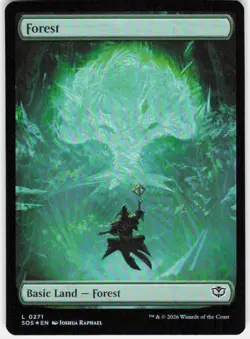 Forest Foil 271 Secrets of Strixhaven Magic the Gathering - Image 1