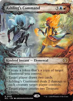 Ashling's Command Showcase 330 Lorwyn Eclipsed Magic the Gathering - Image 1