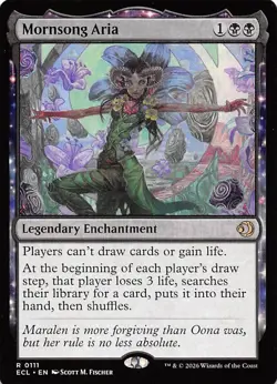Mornsong Aria 111 Lorwyn Eclipsed Magic the Gathering - Image 1
