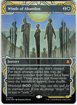 Winds of Abandon Foil 12 Secrets of Strixhaven Magic the Gathering - Image 1