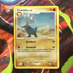 Pokemon Cranidos DP07 Diamond & Pearl Holo Promo Stage 1 70 HP Card - Image 1