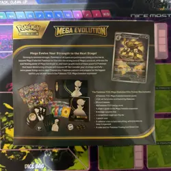 Pokemon Mega Evolution ETB Gardevoir Artwork Factory Sealed - Image 3