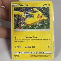 Pikachu Pokemon SM04 Cosmos Holo Pokemon TCG General Mills Cereal Promo - Image 1