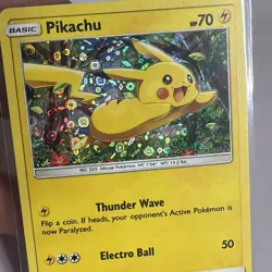 Pikachu Pokemon SM04 Cosmos Holo Pokemon TCG General Mills Cereal Promo - Image 2