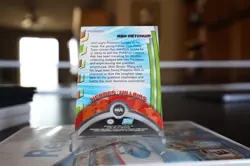 Topps Pokemon Card Ash Ketchum Rainbow Holo Blue Label First Print - Image 2