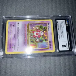 Pokemon Mr. Mime 013/034 Trading Card Game Classic Holo CGC 8 Graded 2023 - Image 2