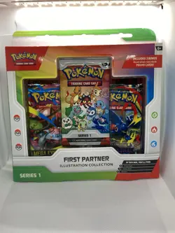 Pokemon First Partner Illustration Collection Series 1 Box Sealed - Image 1