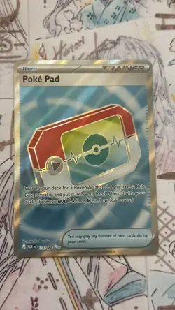 Poke Pad Full Art Holo Ultra Rare ME03: Perfect Order 113/088 NM - Pokemon TCG - Image 1