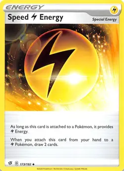 Speed L Energy 173/192 SWSH02: Rebel Clash Pokemon - Image 1