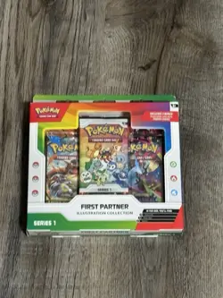 Pokemon First Partner Illustration Collection Series 1 Sealed - Image 1