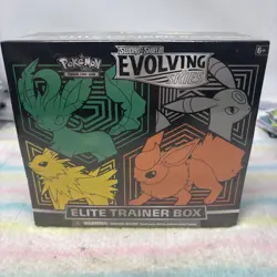 Pokemon Sword & Shield Evolving Skies Elite Trainer Box Factory Sealed - Image 1