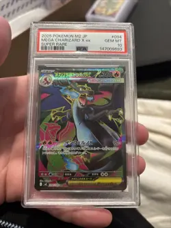 Mega Charizard X Ex Pokemon Super Rare 094 PSA 10 Gem Mint. - Image 1