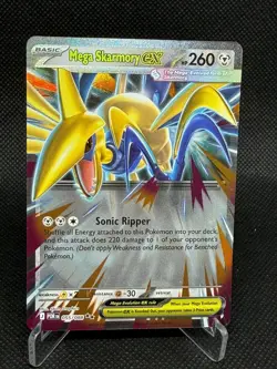 Pokemon Mega Skarmory ex 106/088 Me03: Perfect Order Holo NM - Image 1