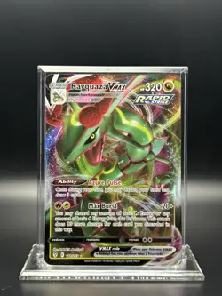2021 Pokemon Evolving Skies Rapid Strike - Rayquaza Vmax No. 111 - Image 1