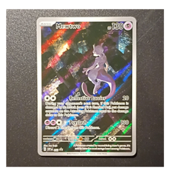 Pokemon Mewtwo 052 SV Promo Full Art Holo Basic 130 HP Scarlet Violet English - Image 1