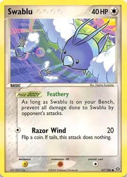 Swablu 67/106 Emerald Pokemon - Image 1