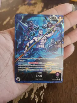 One Piece ENEL Leader OP15-058 Alt Art Adventure on Kami's Island English - Image 1