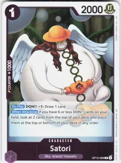 Satori Foil OP15-066 Adventure on Kami's Island One Piece - Image 1