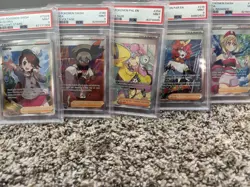 Pokemon TCG Graded PSA9 Trainer Card Lot 2020-2024 Full Art/Ultra Rare/IR/SIR - Image 2