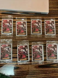 LOT of 8 - Hazbin Hotel Trading Cards Valentine's Day in Hell Promo Card (PR-24) - Image 1
