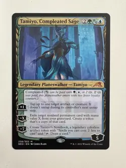 Tamiyo Compleated Sage MTG Magic the Gathering Card NM Near Mint NEO - Image 1
