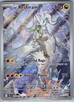 N's Reshiram 167/159 SV09: Journey Together - Pokemon Card - NM - Image 1