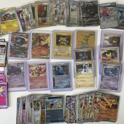 Pokemon TCG Mixed Lot 100+ Cards – Full Art EX Lv.X Vintage Holos Promos - Image 1