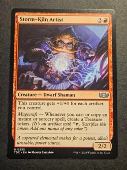 Storm-Kiln Artist U Commander: Tarkir: Dragonstorm 0235 NM - Image 1