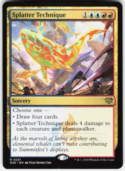 Splatter Technique 231 Secrets of Strixhaven Magic the Gathering - Image 1