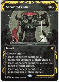 Sheoldred's Edict 32 Secrets of Strixhaven: Mystical Archive Magic the Gathering - Image 1
