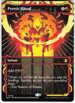 Pyretic Ritual 46 Secrets of Strixhaven: Mystical Archive Magic the Gathering - Image 1